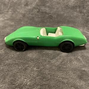 Gay Toys Chevrolet Corvette Plastic Convertible Stingray Green Vintage 1970s Toy
